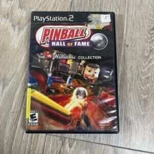 2008 PS2 PINBALL HALL OF FAME (NO BOOKLET) THE WILLIAMS COLLECTION PUBLISHED BY